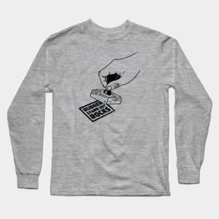 Rubber Stamp Art Rocks Long Sleeve T-Shirt